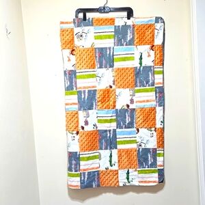 Hippopotamus, Crocodile, Lion, Tiger, Elephant And Koala Kid's Quilt